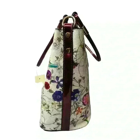 NWT Designer Inspired Floral Handbag Matching Wallet. - Picture 6 of 13